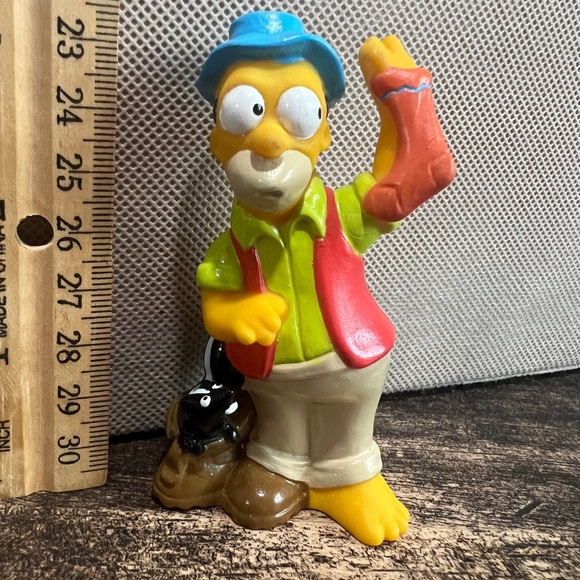 1990‎ Burger King The Simpsons Girl Homer Figurine Toy - Picture 2 of 4